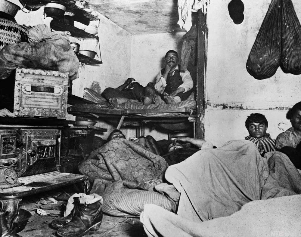 Trange boforhold, Jacob Riis